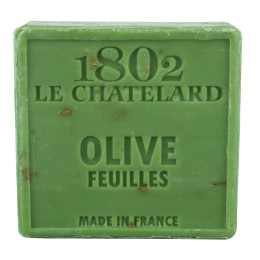 Mydło marsylskie Oliwa z Oliwek z Listkami 100g Le Chatelard 1802