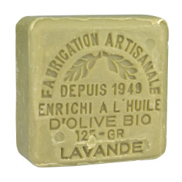 Mydło marsylskie Lawenda z dodatkiem oliwy BIO 125g Le Serail