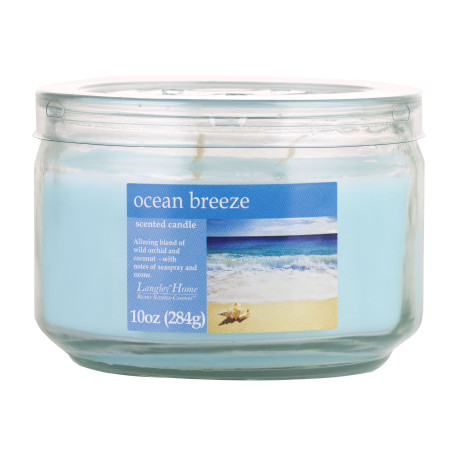 Sojowa świeca zapachowa Oceaniczna Bryza 284g - LANGLEY HOME