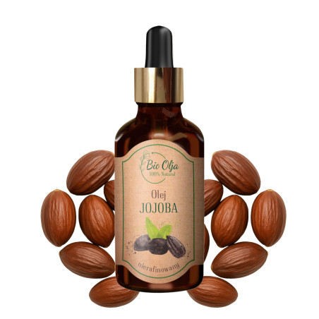 Olej Jojoba BIO 50ml BioOlja z pipetą