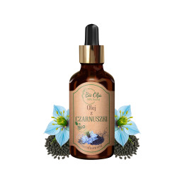 Olej z czarnuszki BIO 50ml BioOlja z pipetą
