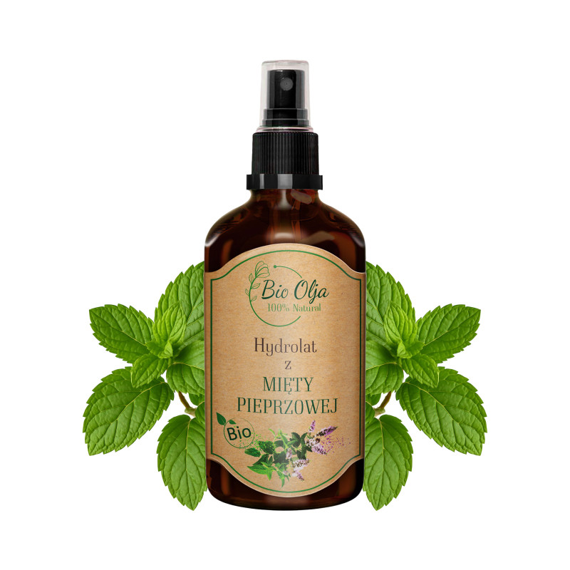 Hydrolat z Mięty pieprzowej BIO 100ml BioOlja Hydrolat z Mięty pieprzowej BIO 100ml BioOlja