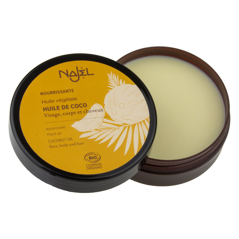 Organiczny olej kokosowy tłoczony na zimno Najel 100g Organiczny olej kokosowy tłoczony na zimno Najel 100g