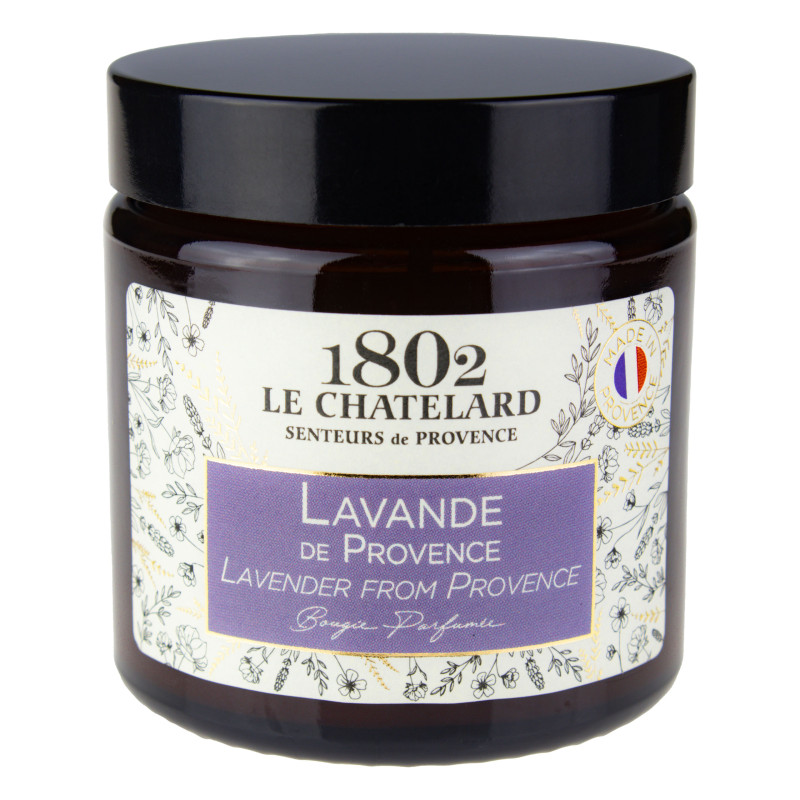 Świeca Lawendowa Le Chatelard 1802 80g - relaksuje i uspokaja Świeca Lawendowa Le Chatelard 1802 80g - relaksuje i uspokaja