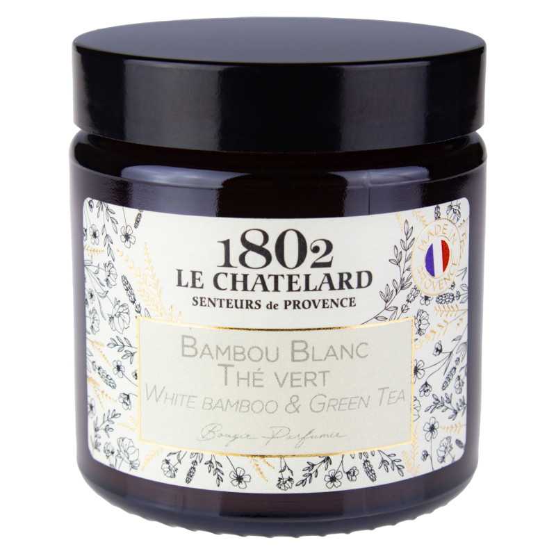 Sojowa świeca zapachowa biały bambus Le Chatelard 1802 80g Sojowa świeca zapachowa biały bambus Le Chatelard 1802 80g