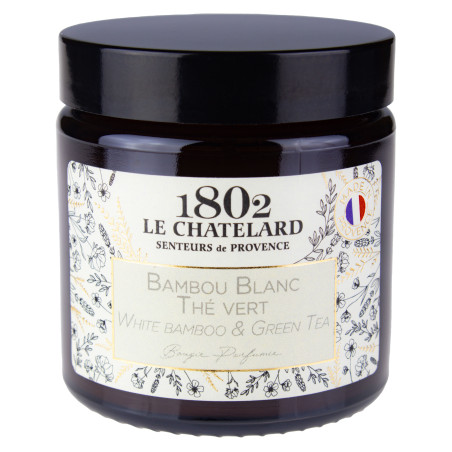 Sojowa świeca zapachowa biały bambus Le Chatelard 1802 80g