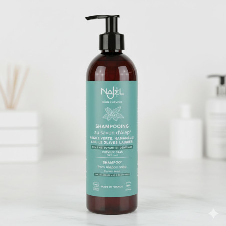 Szampon z odżywką 2 w 1 Najel 500 do włosów przetłuszczających się