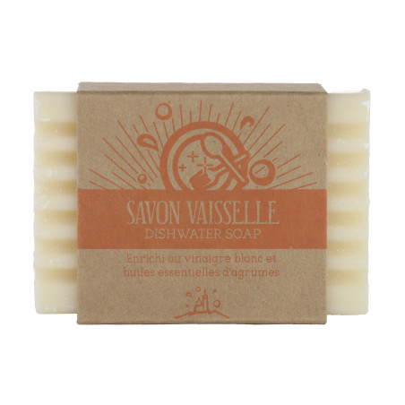 Mydło marsylskie do mycia naczyń z octem i cytrusami 120g