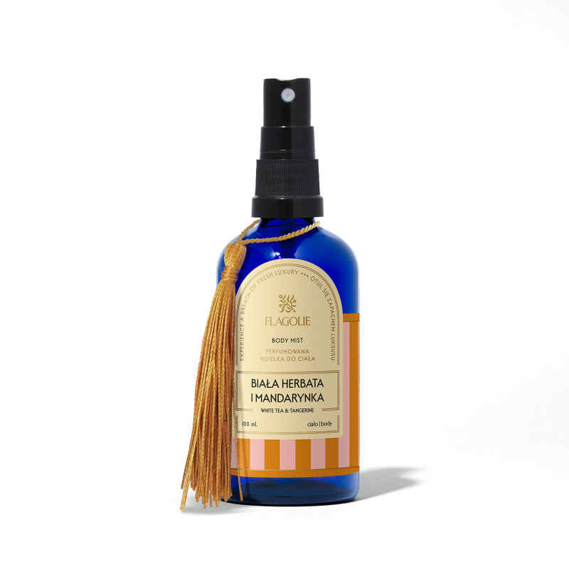 Mgiełka do ciała Biała Herbata i Mandarynka 100ml Flagolie