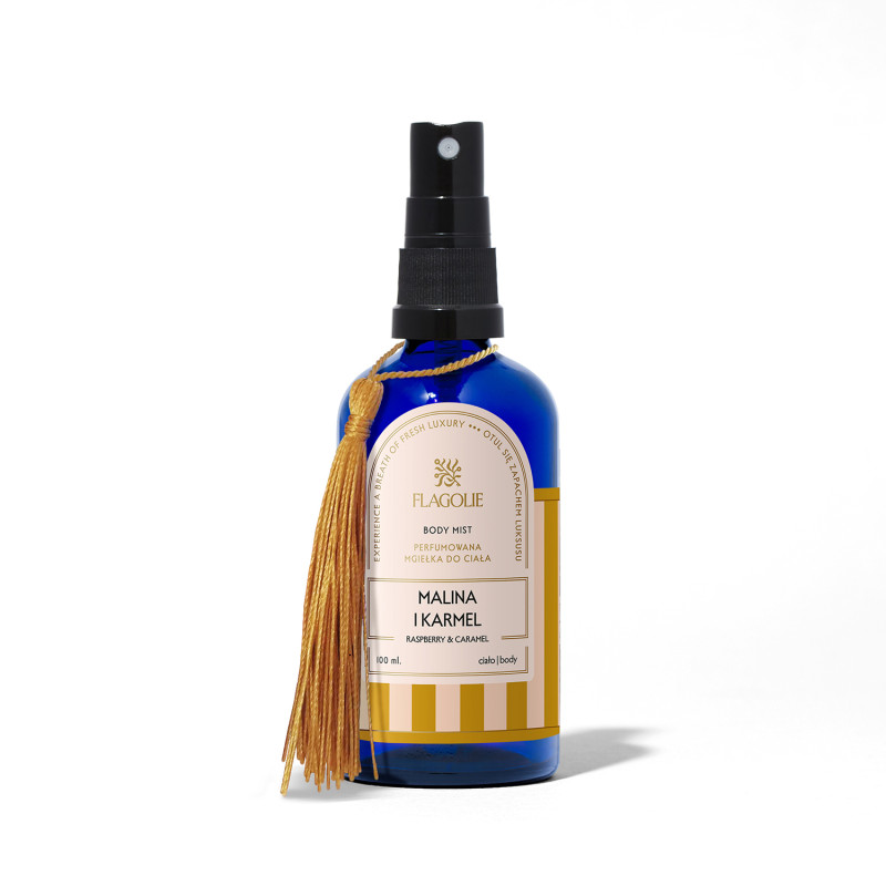 Mgiełka do ciała Malina i Karmel 100ml Flagolie Mgiełka do ciała Malina i Karmel 100ml Flagolie