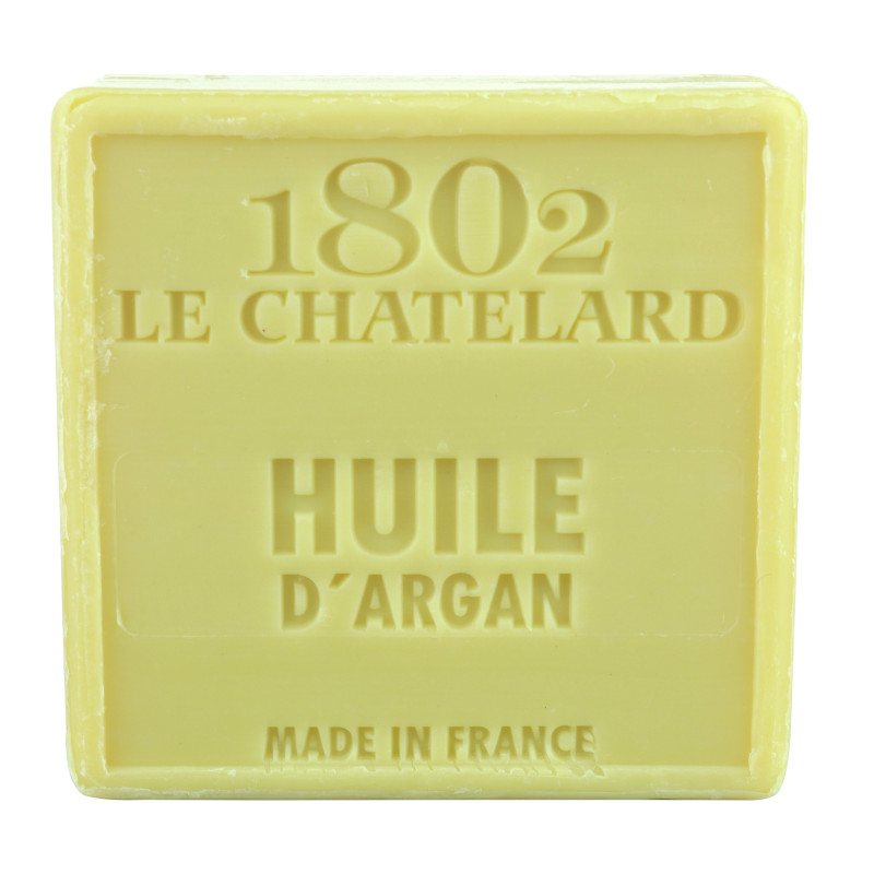Mydło marsylskie z olejem arganowym 100g Le Chatelard 1802